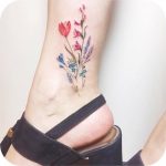 tatuagem no tornozelo feminina
